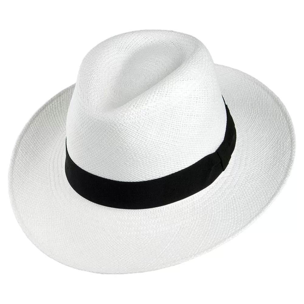 Chapeaux Trilby | Chapeaux Fedora^Failsworth Chapeau Fedora Panama à Bord Rabattable décoloré
