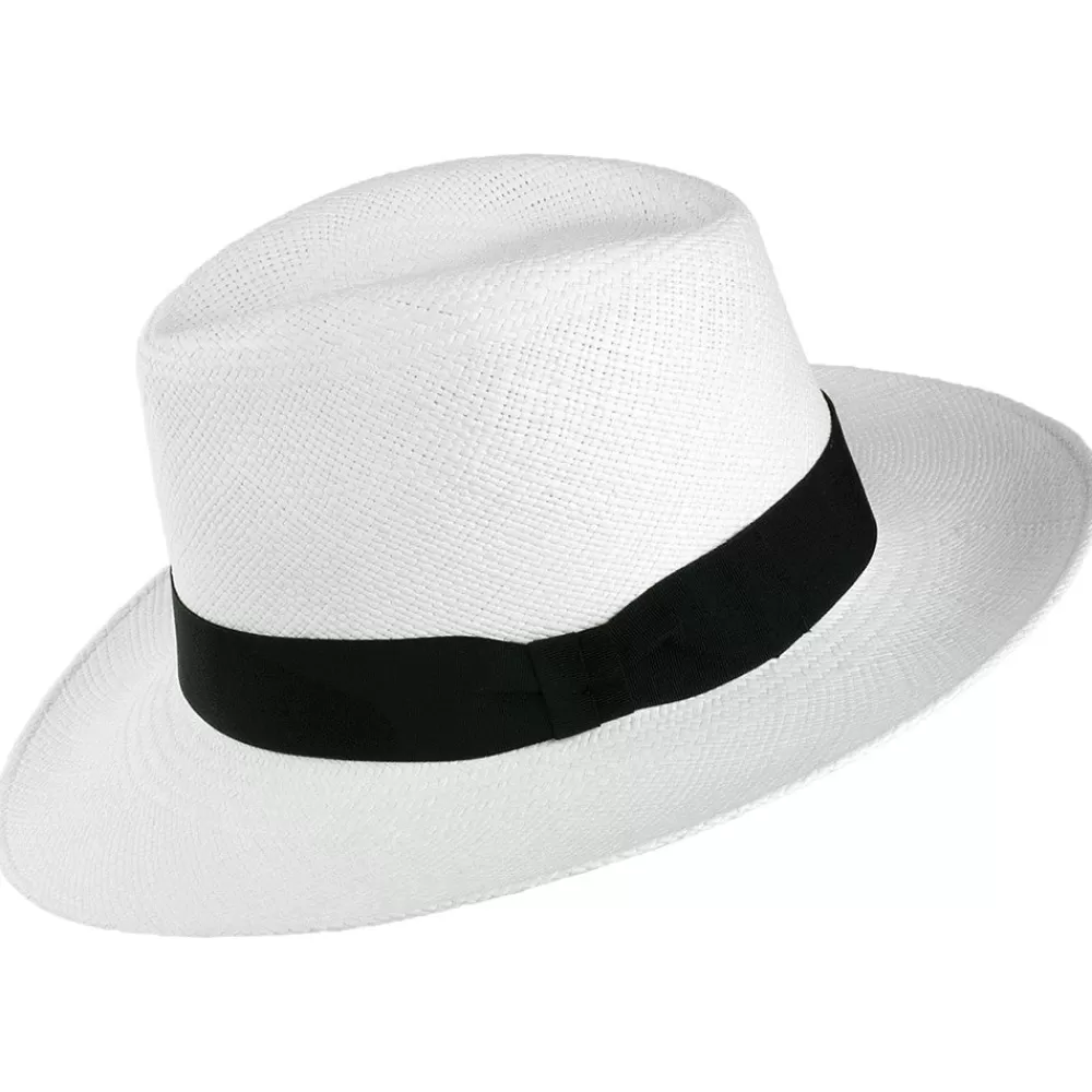 Chapeaux Trilby | Chapeaux Fedora^Failsworth Chapeau Fedora Panama à Bord Rabattable décoloré