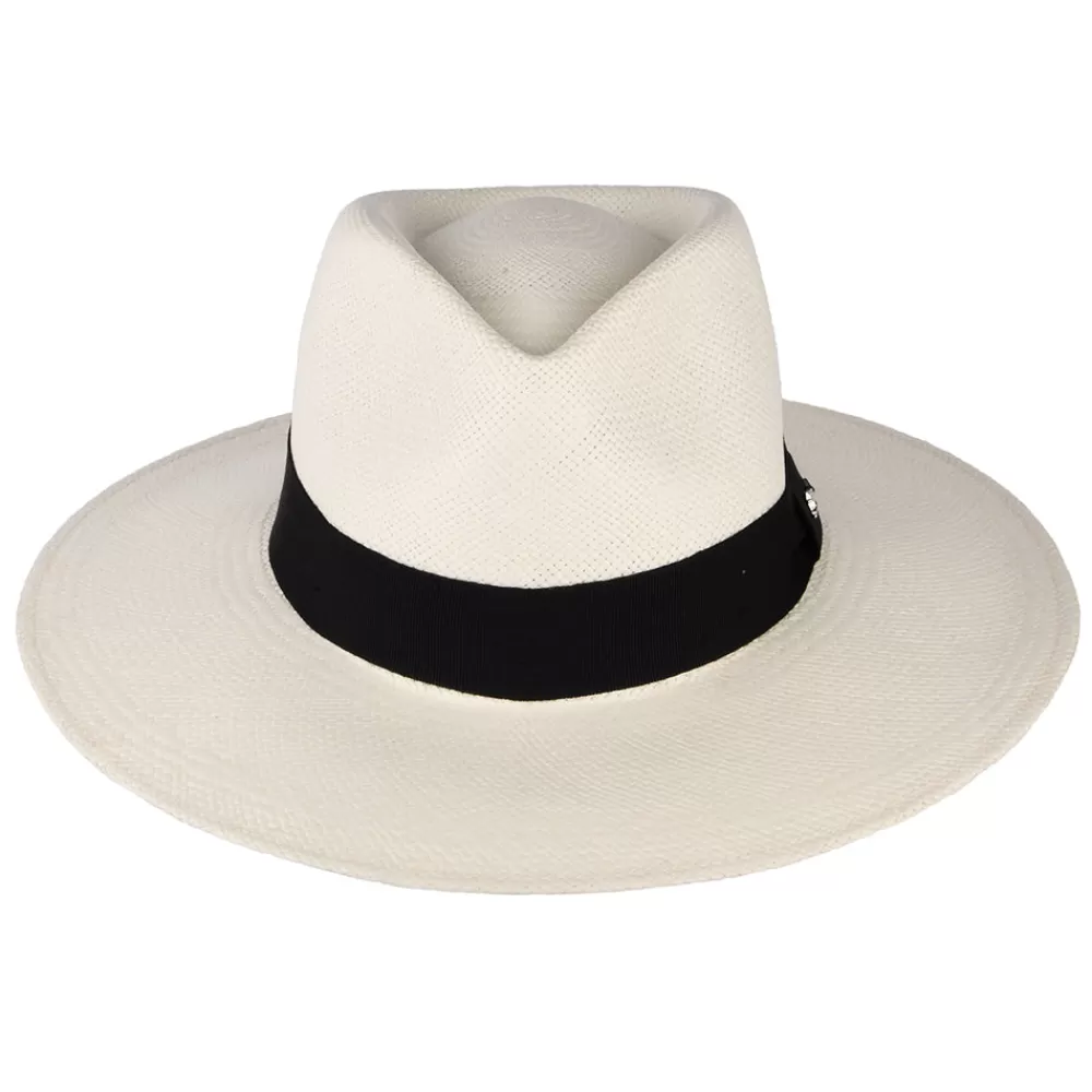 Chapeaux Trilby | Chapeaux Fedora^Whiteley Chapeau Fedora Panama Aintree décoloré