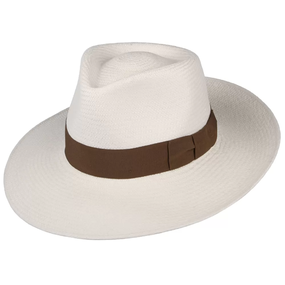 Chapeaux Trilby | Chapeaux Fedora^Failsworth Chapeau Fedora Panama Chatsworth décoloré-taupe