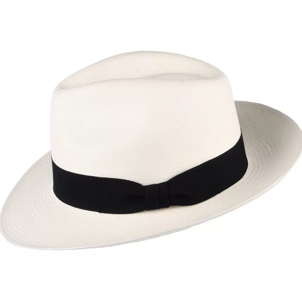 Chapeaux Trilby | Chapeaux Fedora^Failsworth Chapeau Fedora Panama Grade 8 décoloré