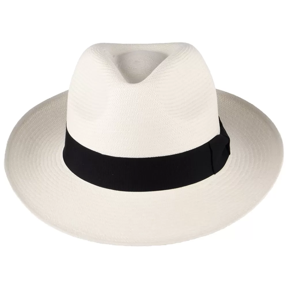 Chapeaux Trilby | Chapeaux Fedora^Failsworth Chapeau Fedora Panama Grade 8 décoloré