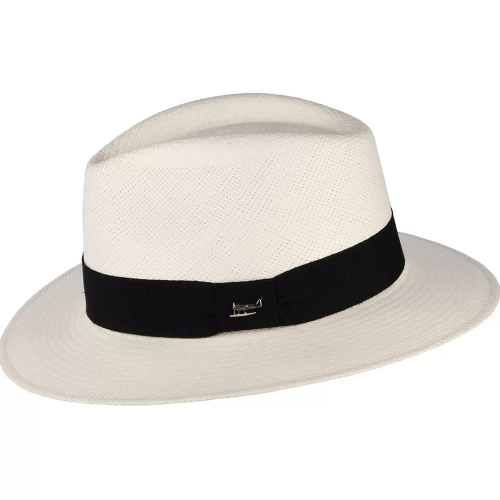 Chapeaux Trilby | Chapeaux Fedora^Whiteley Chapeau Fedora Panama Sandown décoloré