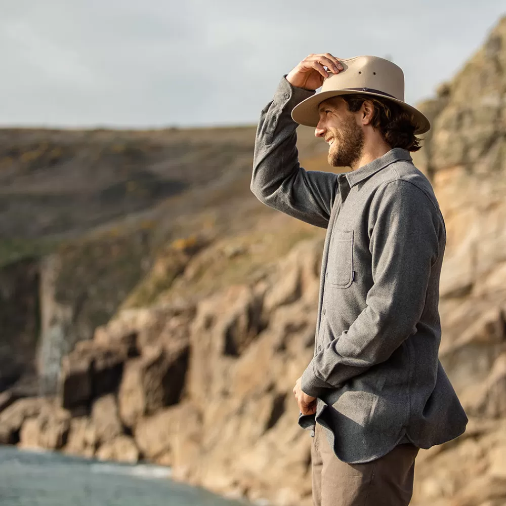 Chapeaux Trilby | Chapeaux Fedora^Jaxon & James Chapeau Fedora Safari en Coton beige britannique JAXON & JAMES