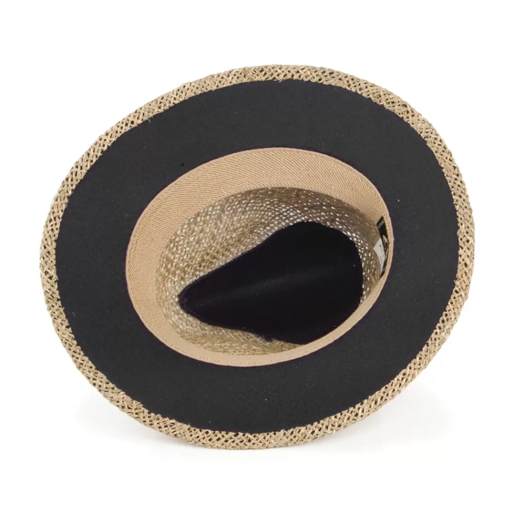 Chapeaux Trilby | Chapeaux Fedora^Jaxon & James Chapeau Fedora Safari en Jonc de Mer naturel JAXON & JAMES