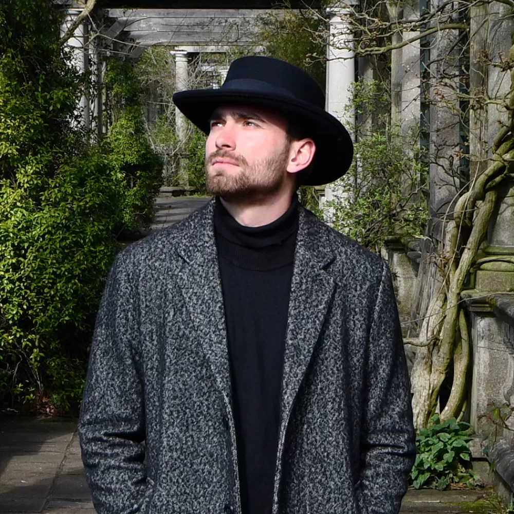 Chapeaux De Cowboy | Chapeaux De Cowboy^Jaxon & James Chapeau Gambler en Laine Feutrée Déformable noir JAXON & JAMES