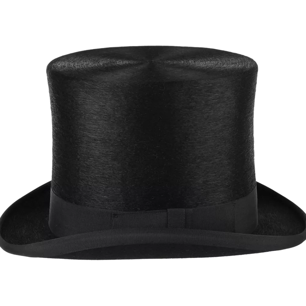 Hauts De Forme | Chapeaux Homme^Christys Chapeau Haut de Forme à Calotte Haute en Fourrure Feutrée noir