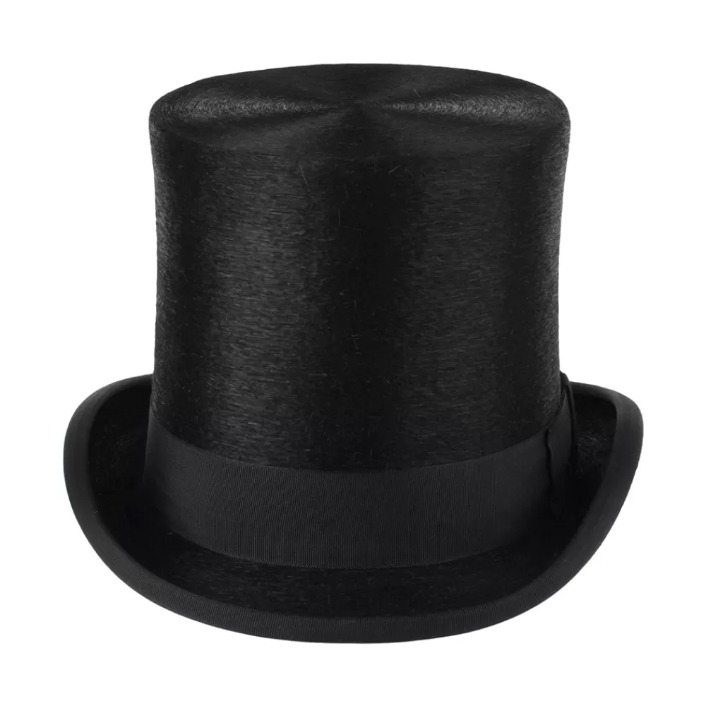 Hauts De Forme | Chapeaux Homme^Christys Chapeau Haut de Forme à Calotte Haute en Fourrure Feutrée noir