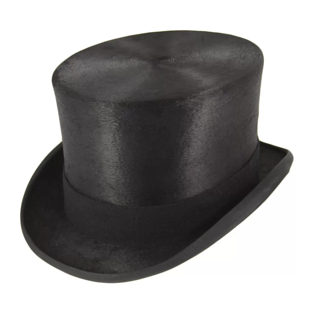 Hauts De Forme | Chapeaux Homme^Christys Chapeau Haut de Forme en Fourrure Feutrée Melusine noir