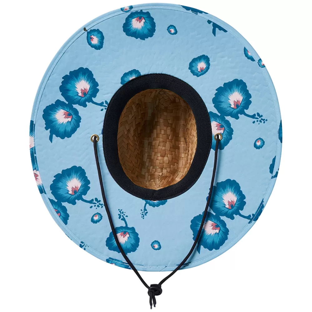 Chapeaux Été | Chapeaux De Paille^Brixton Chapeau Lifeguard en Paille Alpha Square beige sable-bleu clair