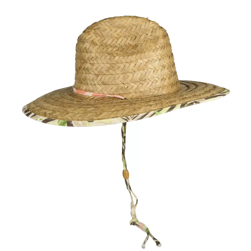 Chapeaux Été | Chapeaux De Paille^Dorfman Pacific Chapeau Lifeguard en Paille de Palmier Montane naturel