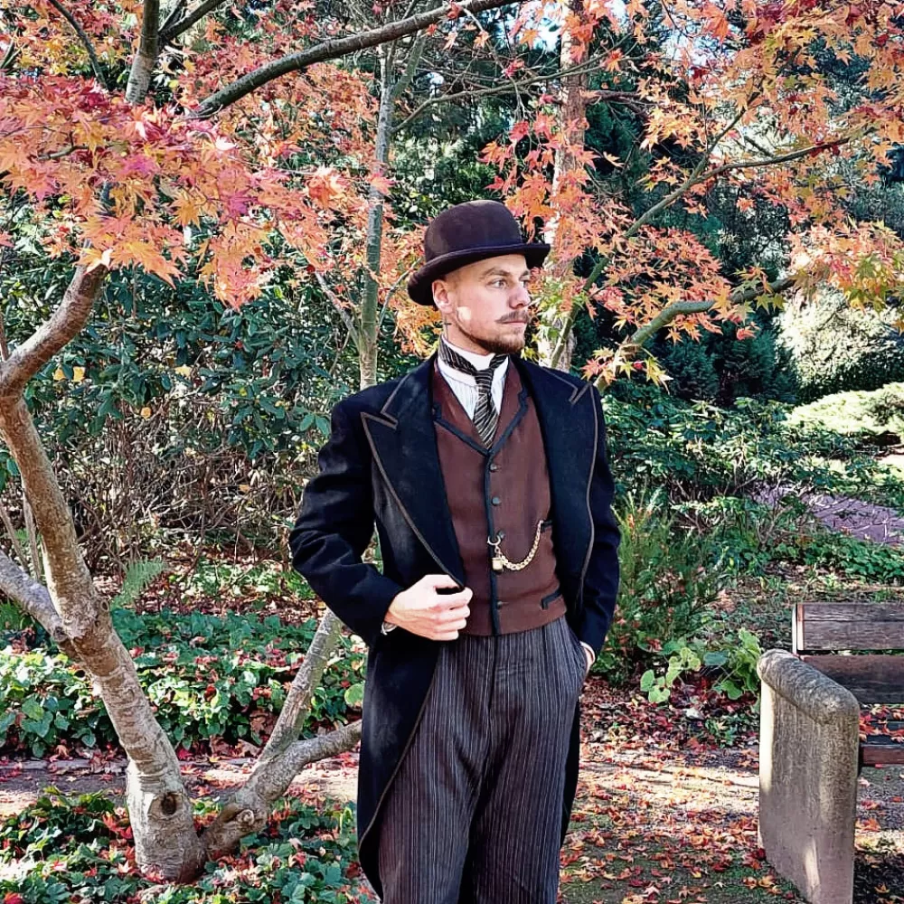 Grandes Tailles | Chapeaux Hiver^Jaxon & James Chapeau Melon Anglais en Laine Feutrée marron JAXON & JAMES