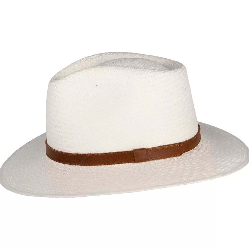 Chapeaux Trilby | Chapeaux Fedora^Failsworth Chapeau Panama Fedora Safari décoloré