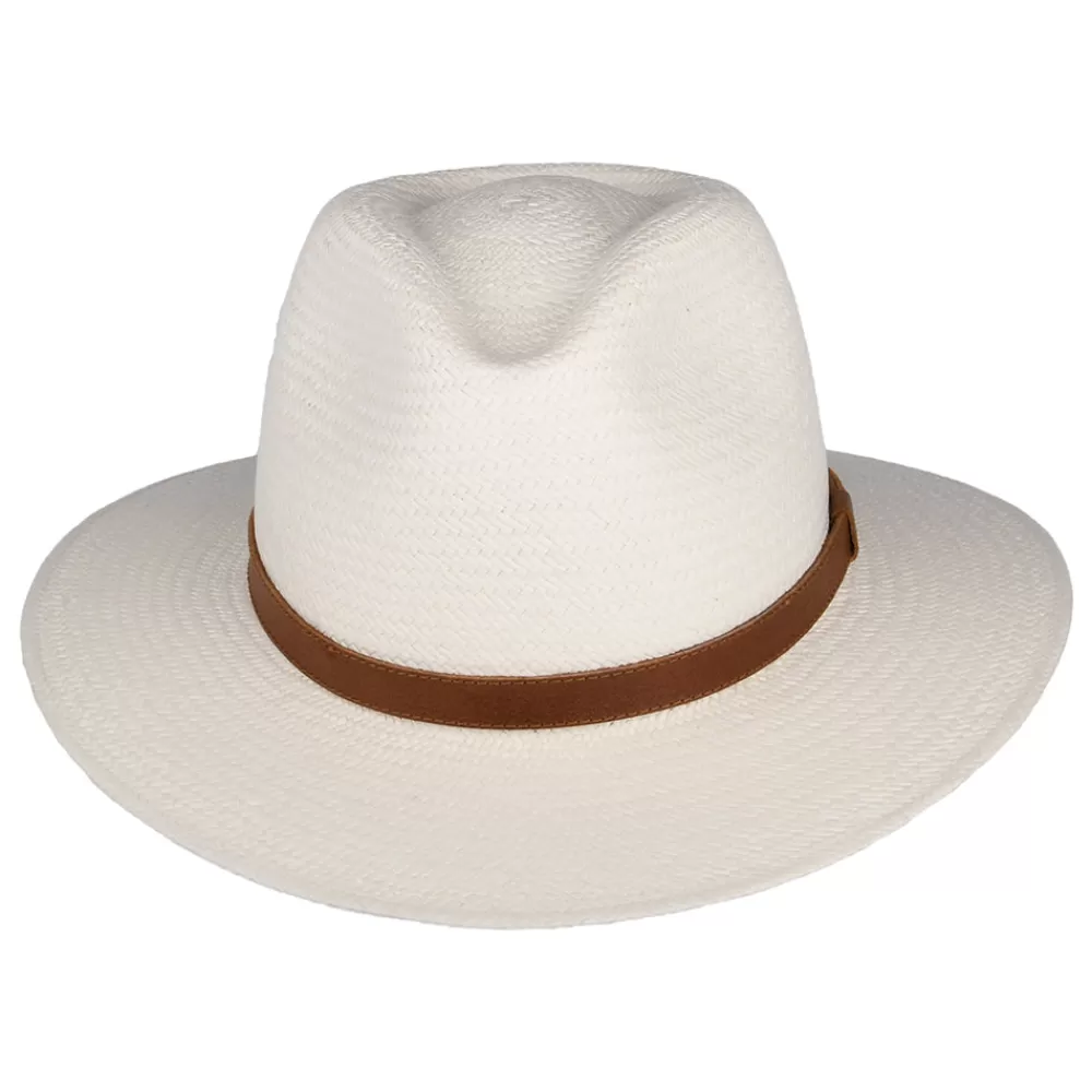 Chapeaux Trilby | Chapeaux Fedora^Failsworth Chapeau Panama Fedora Safari décoloré