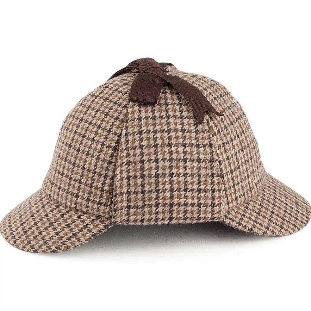 Grandes Tailles | Chapeaux Homme^Jaxon & James Chapeau Sherlock Holmes à motifs en pieds de poule JAXON & JAMES