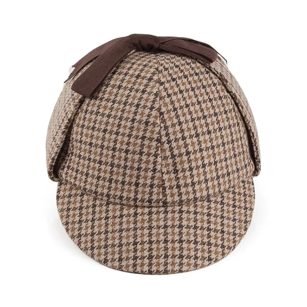 Grandes Tailles | Chapeaux Homme^Jaxon & James Chapeau Sherlock Holmes à motifs en pieds de poule JAXON & JAMES