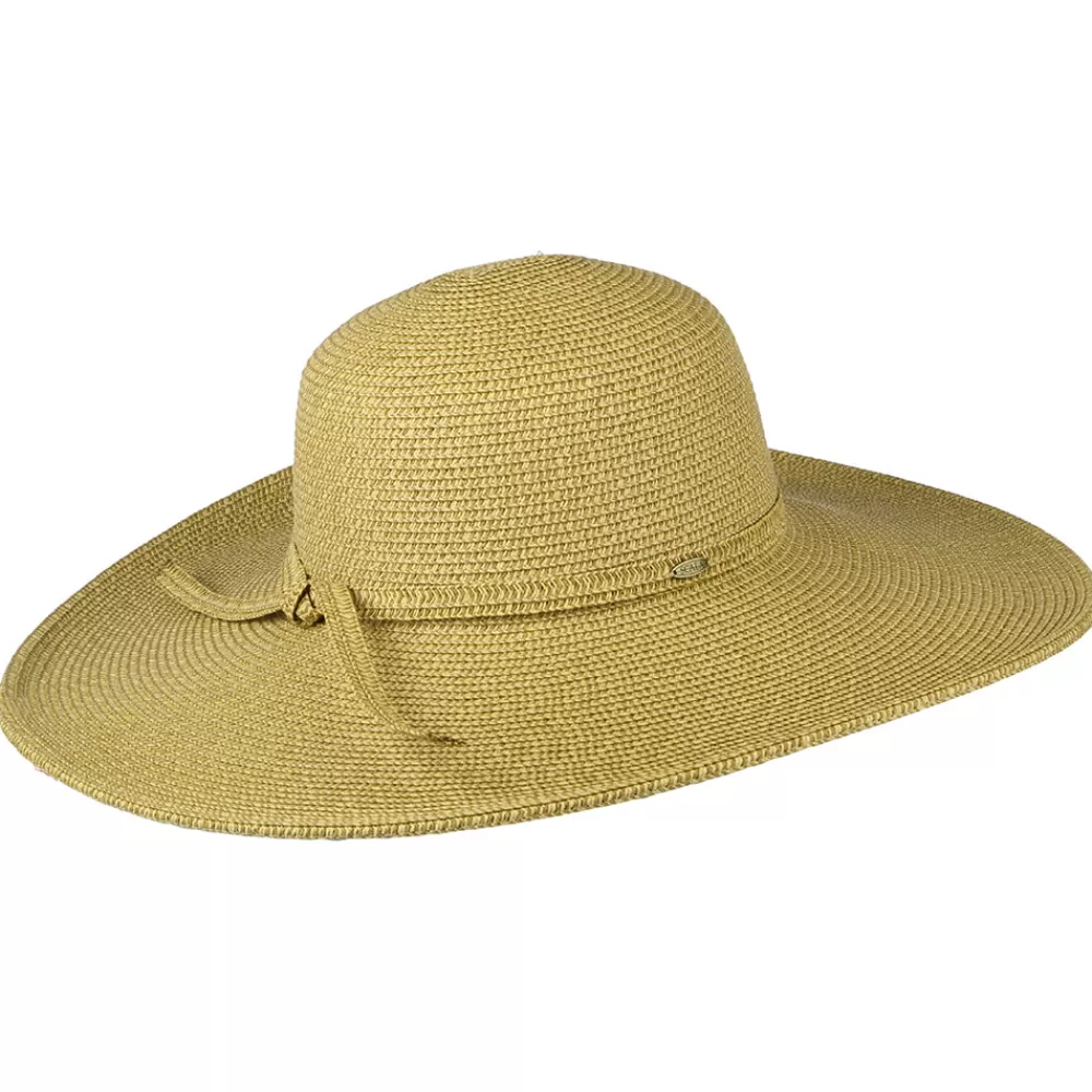 Chapeaux Été | Chapeaux De Paille^Scala Chapeau Été à Bord Large en Papier Tressé Newport naturel