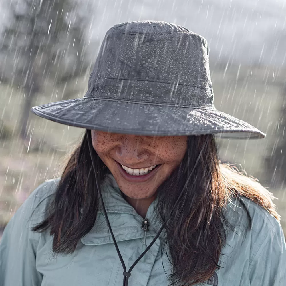 Chapeaux Été | Chapeaux De Pluie^Sunday Afternoons Chapeau Été Imperméable Outback Storm gris foncé
