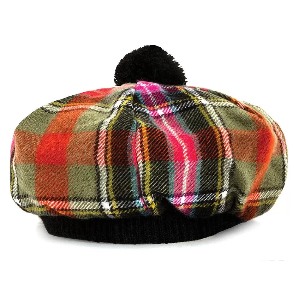 Bérets | Chapeaux Femme^Lochcarron Of Scotland Chapeau Tam O'Shanter en Laine d'Agneau Bruce Of Kinnaird