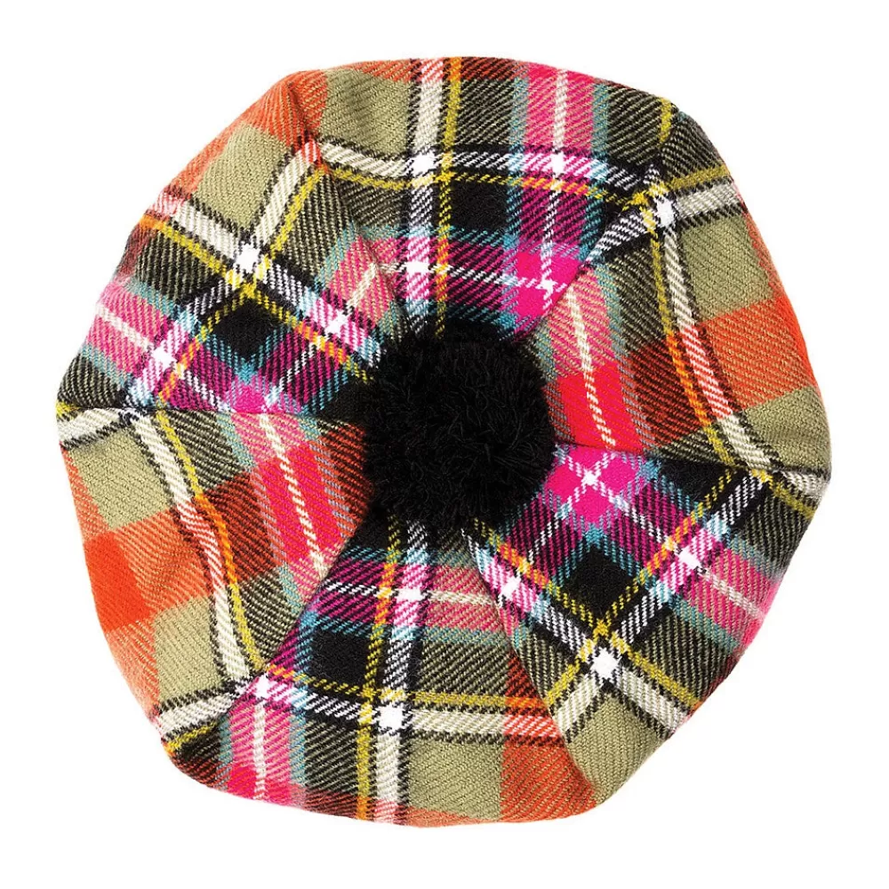Bérets | Chapeaux Femme^Lochcarron Of Scotland Chapeau Tam O'Shanter en Laine d'Agneau Bruce Of Kinnaird
