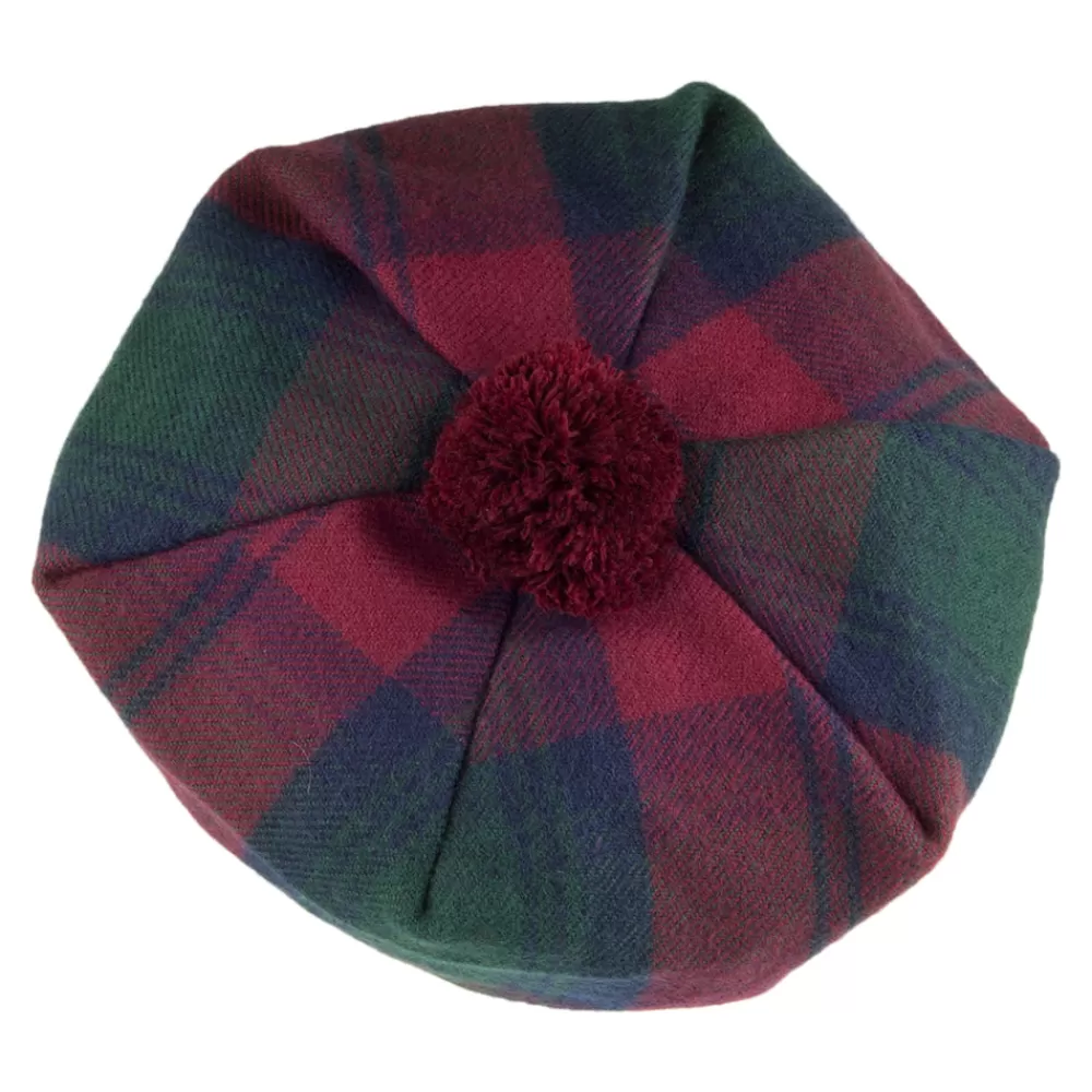 Bérets^Lochcarron Of Scotland Chapeau Tam O'Shanter en Laine d'Agneau Lindsay