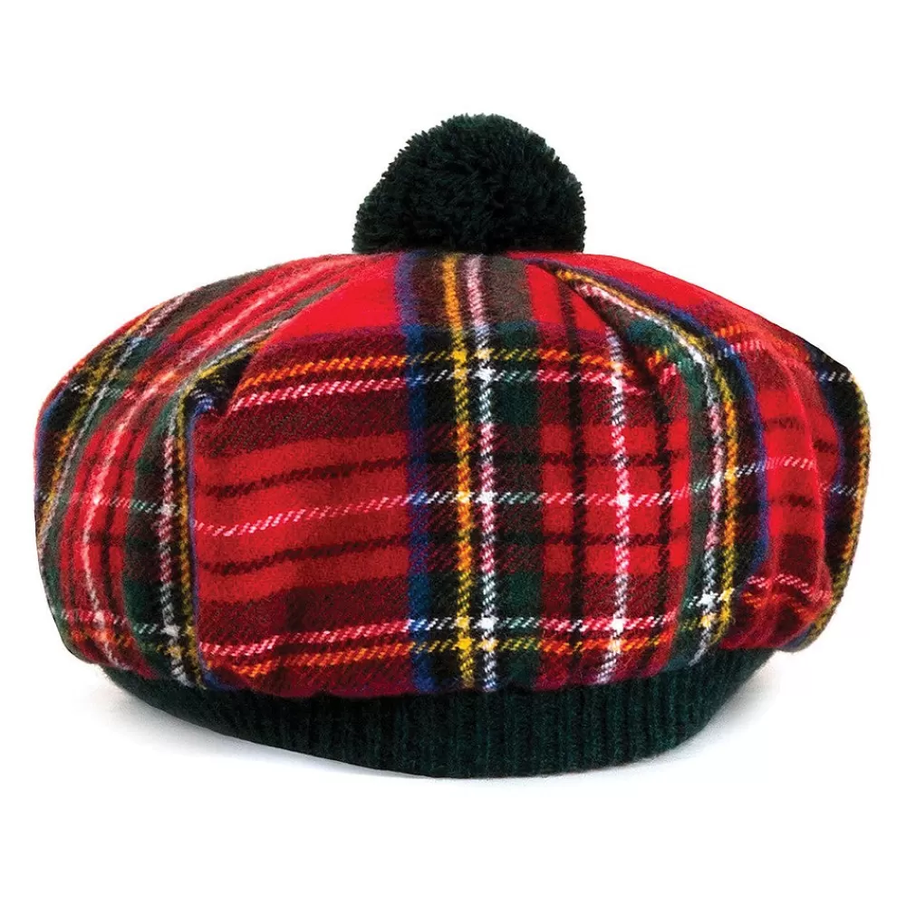 Bérets | Chapeaux Femme^Lochcarron Of Scotland Chapeau Tam O'Shanter en Laine d'Agneau Royal Stewart rouge