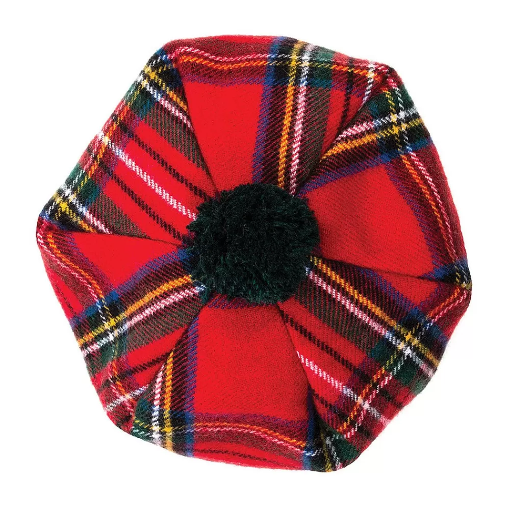 Bérets | Chapeaux Femme^Lochcarron Of Scotland Chapeau Tam O'Shanter en Laine d'Agneau Royal Stewart rouge