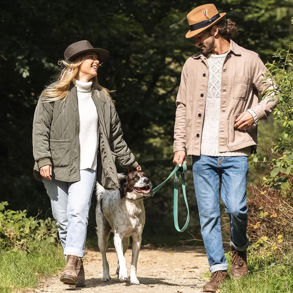 Chapeaux Trilby | Chapeaux Fedora^Jaxon & James Chapeau Trilby Déformable Blues noix de pécan JAXON & JAMES