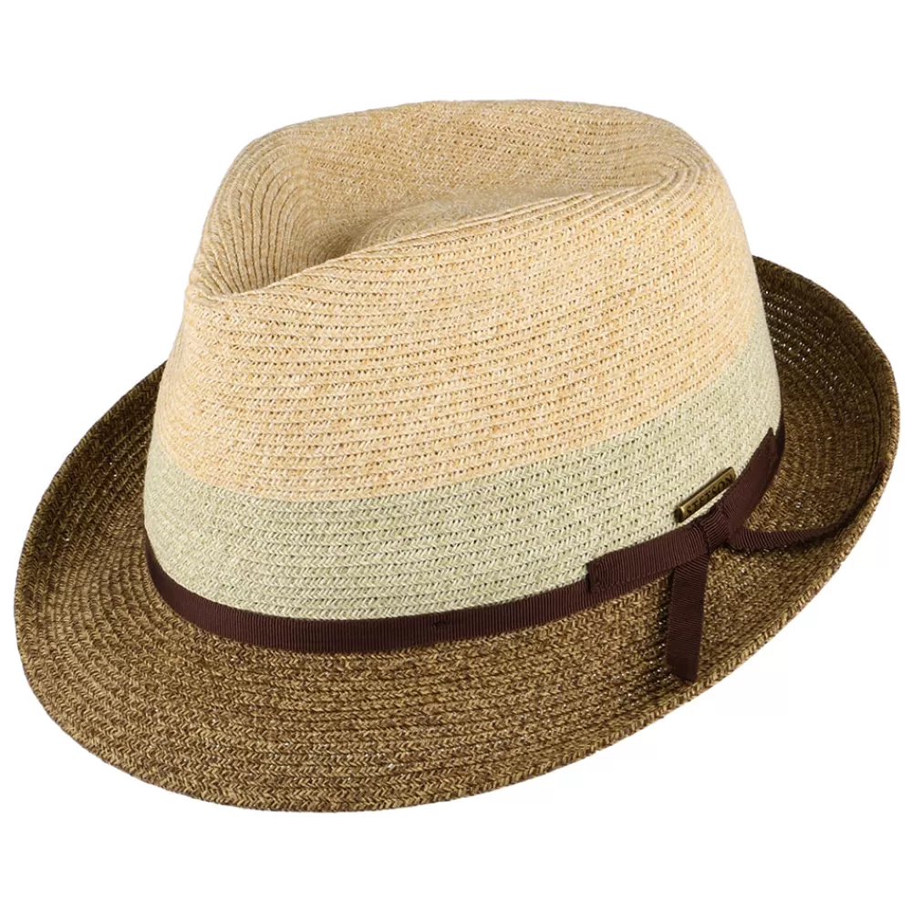 Chapeaux Trilby | Chapeaux Fedora^Stetson Chapeau Trilby Tricolore Player whisky