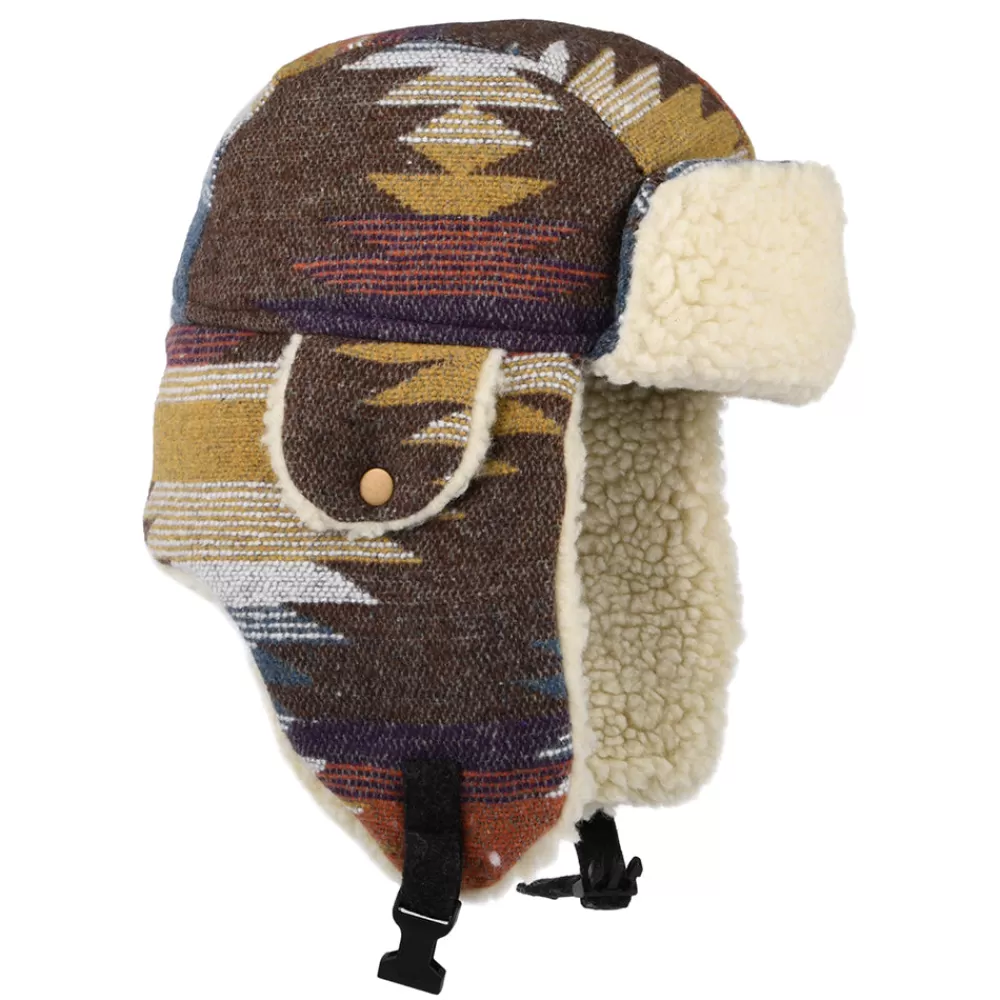 Chapeaux Hiver | Chapeaux Femme^Scala Chapka à Motif Aztèque Shauna marron-multicolore